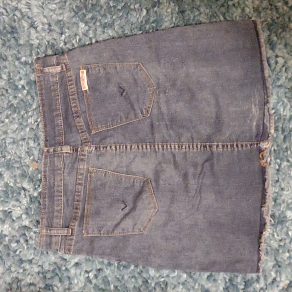 Embroidered Denim Mini - Picture 2 of 4